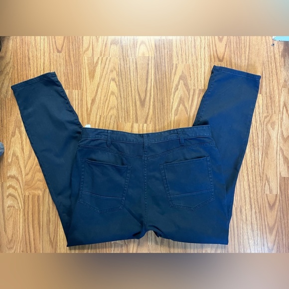 NAUTICA Slim Fit Men’s Dark Blue Zip Up Pants. Size 36Wx32L. - Picture 2 of 6